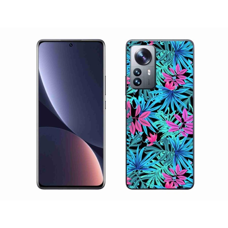Gelový kryt mmCase na mobil Xiaomi 12 Pro - květiny 3