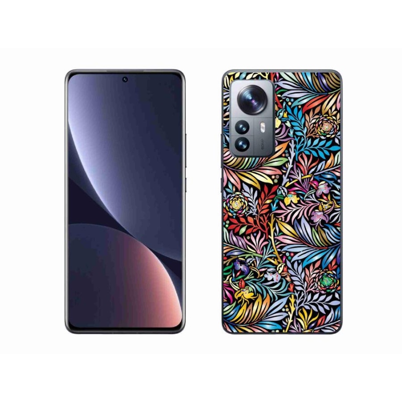 Gelový kryt mmCase na mobil Xiaomi 12 Pro - květiny 5