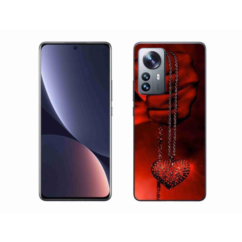 Gelový kryt mmCase na mobil Xiaomi 12 Pro - náhrdelník
