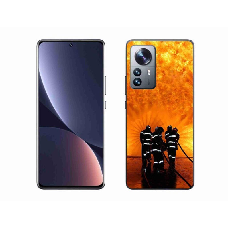 Gelový kryt mmCase na mobil Xiaomi 12 Pro - požár
