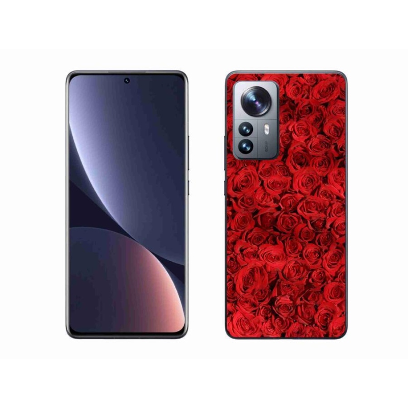 Gelový kryt mmCase na mobil Xiaomi 12 Pro - růže