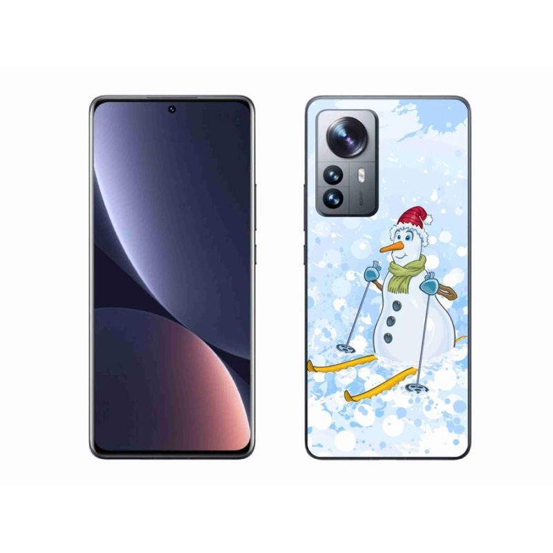 Gelový kryt mmCase na mobil Xiaomi 12 Pro - sněhulák