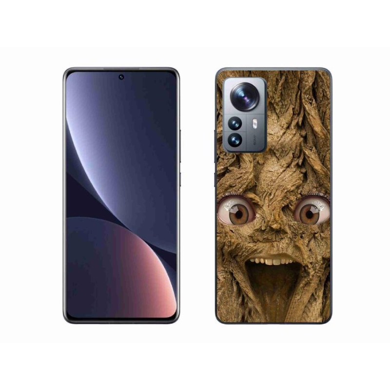 Gelový kryt mmCase na mobil Xiaomi 12 Pro - veselý strom s očima