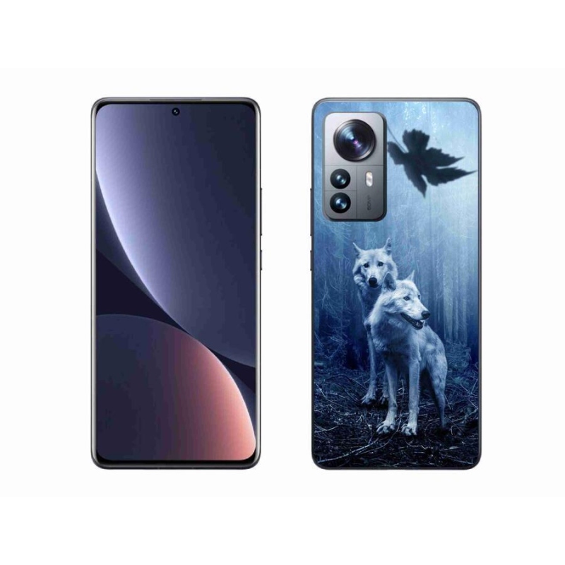 Gelový kryt mmCase na mobil Xiaomi 12 Pro - vlci v lese