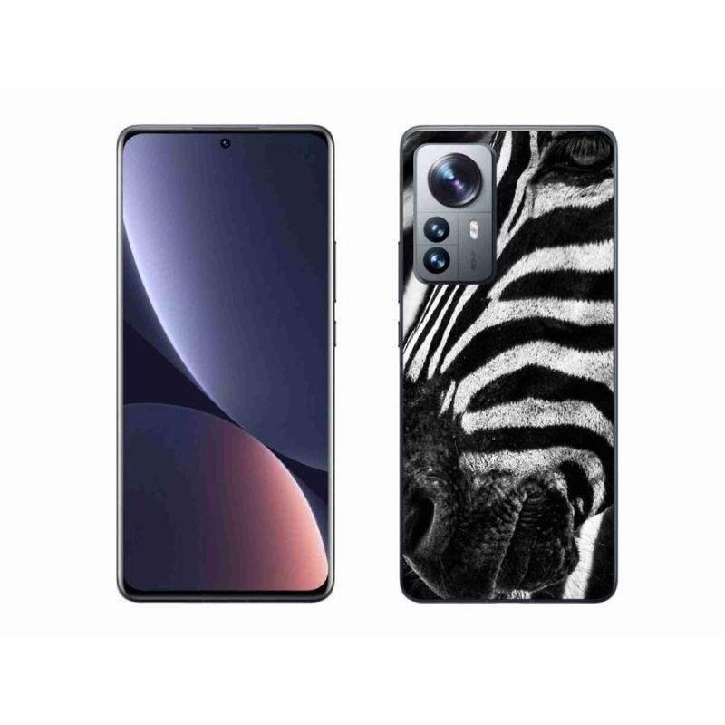 Gelový kryt mmCase na mobil Xiaomi 12 Pro - zebra