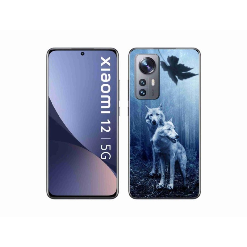 Gelový kryt mmCase na mobil Xiaomi 12 - vlci v lese