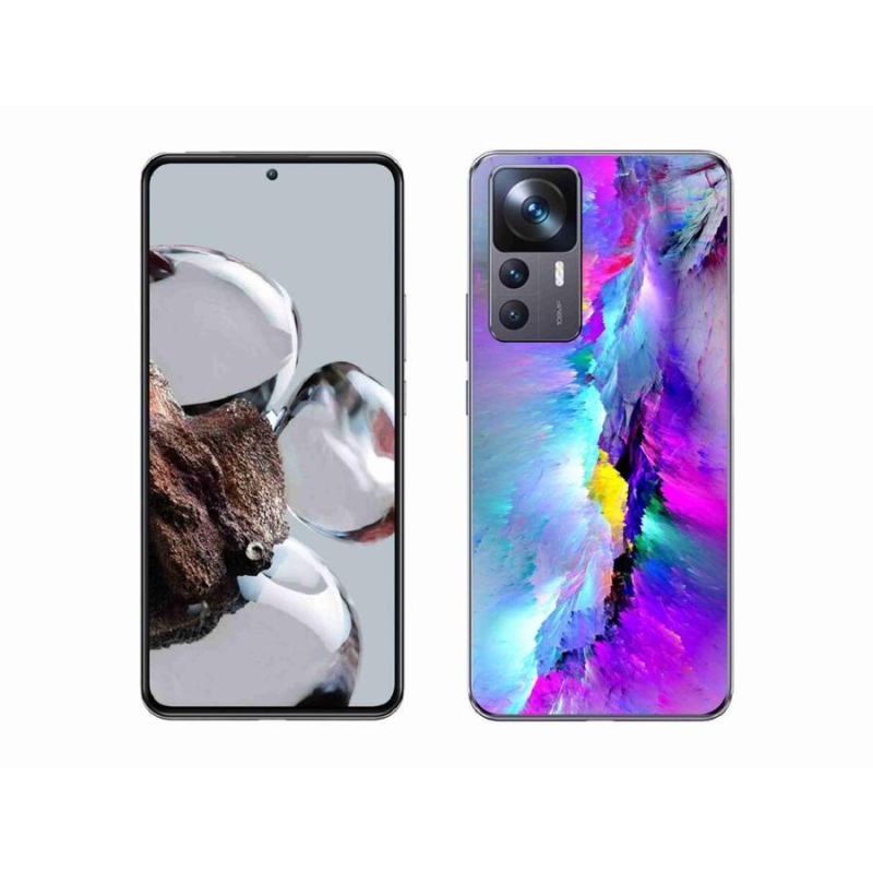 Gelový kryt mmCase na mobil Xiaomi 12T - abstrakt
