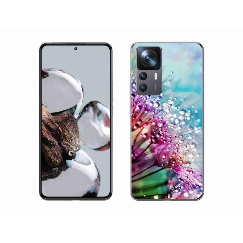 Gelový kryt mmCase na mobil Xiaomi 12T - barevné květy