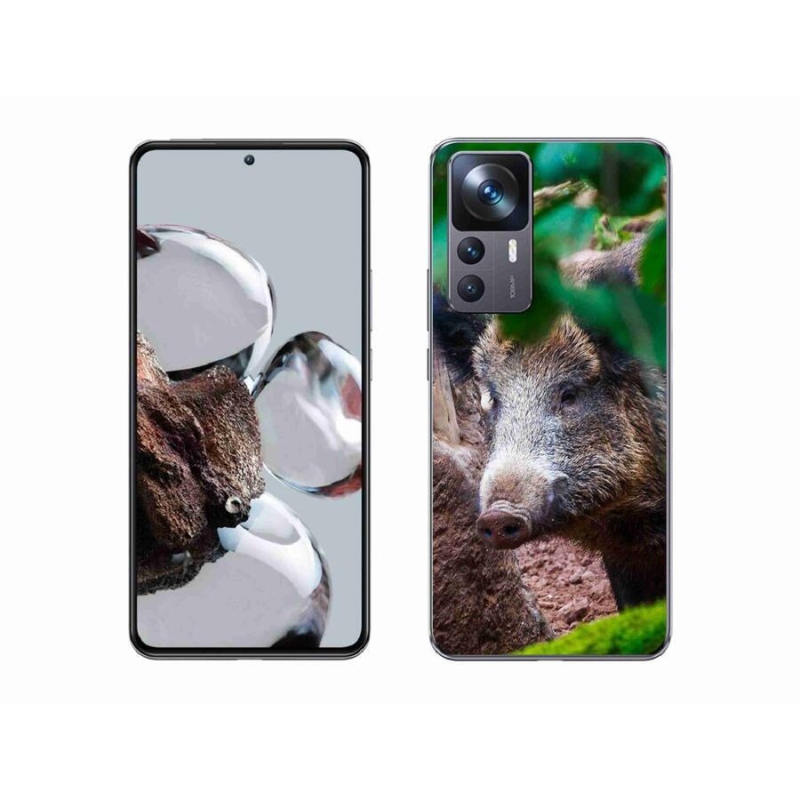 Gelový kryt mmCase na mobil Xiaomi 12T - divoké prase