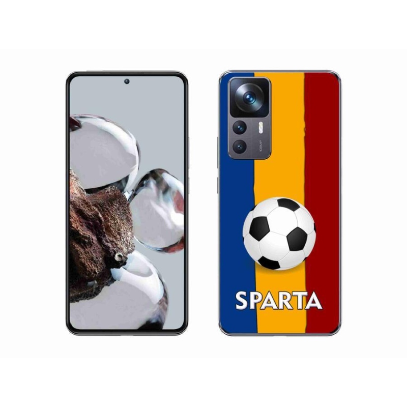 Gelový kryt mmCase na mobil Xiaomi 12T - fotbal 1