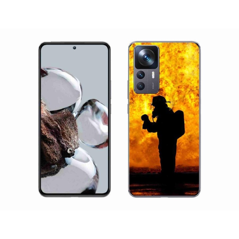 Gelový kryt mmCase na mobil Xiaomi 12T - hasič