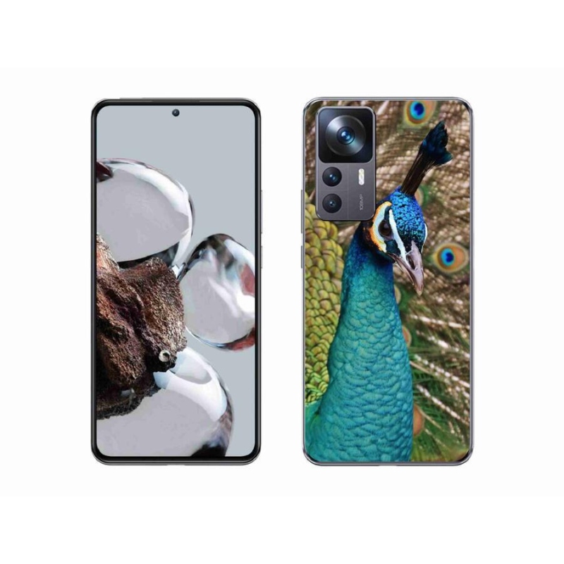 Gelový kryt mmCase na mobil Xiaomi 12T - páv