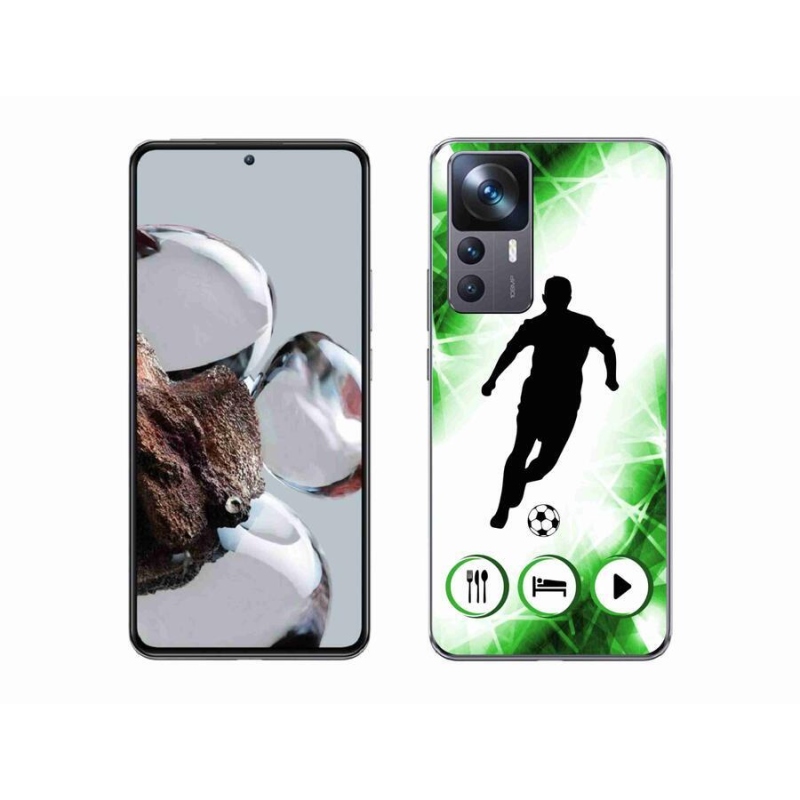 Gelový kryt mmCase na mobil Xiaomi 12T Pro - fotbalista