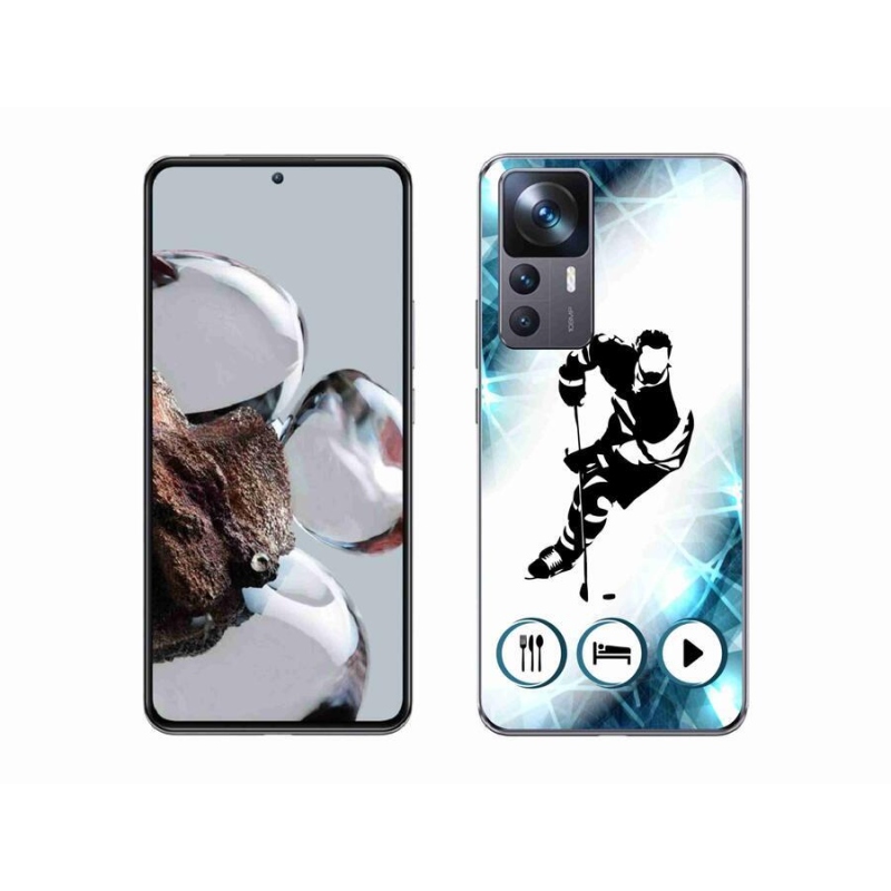 Gelový kryt mmCase na mobil Xiaomi 12T Pro - hokej 1