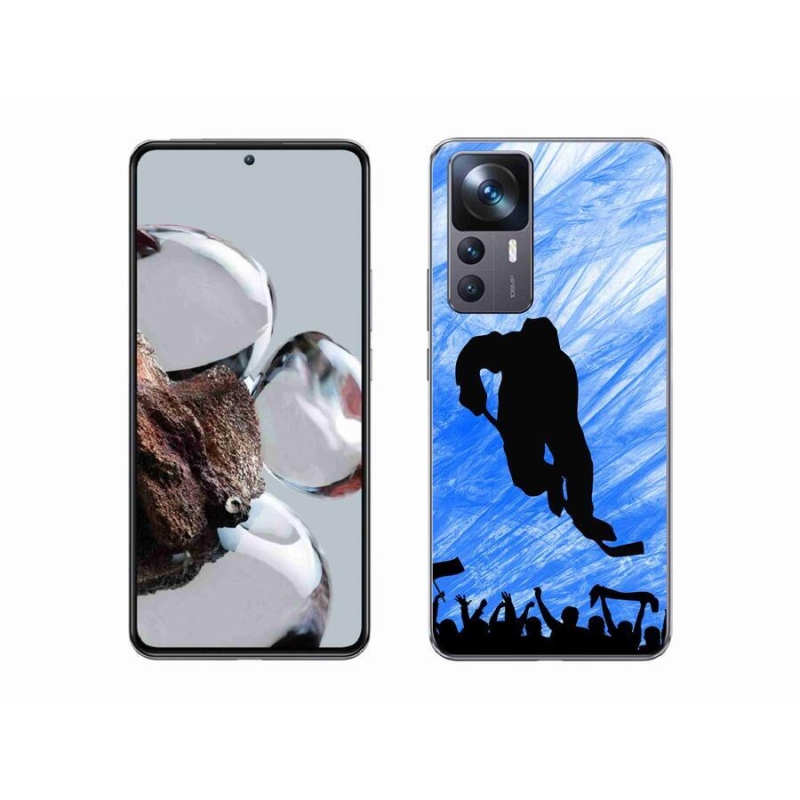 Gelový kryt mmCase na mobil Xiaomi 12T Pro - hokejový hráč