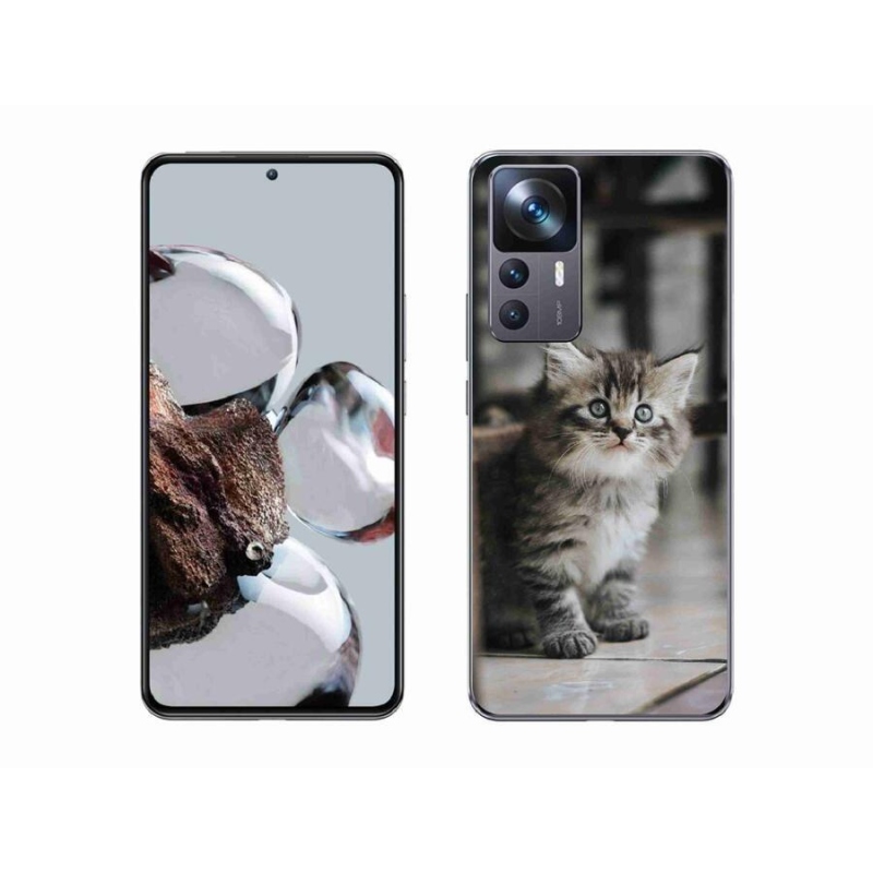 Gelový kryt mmCase na mobil Xiaomi 12T Pro - koťátko
