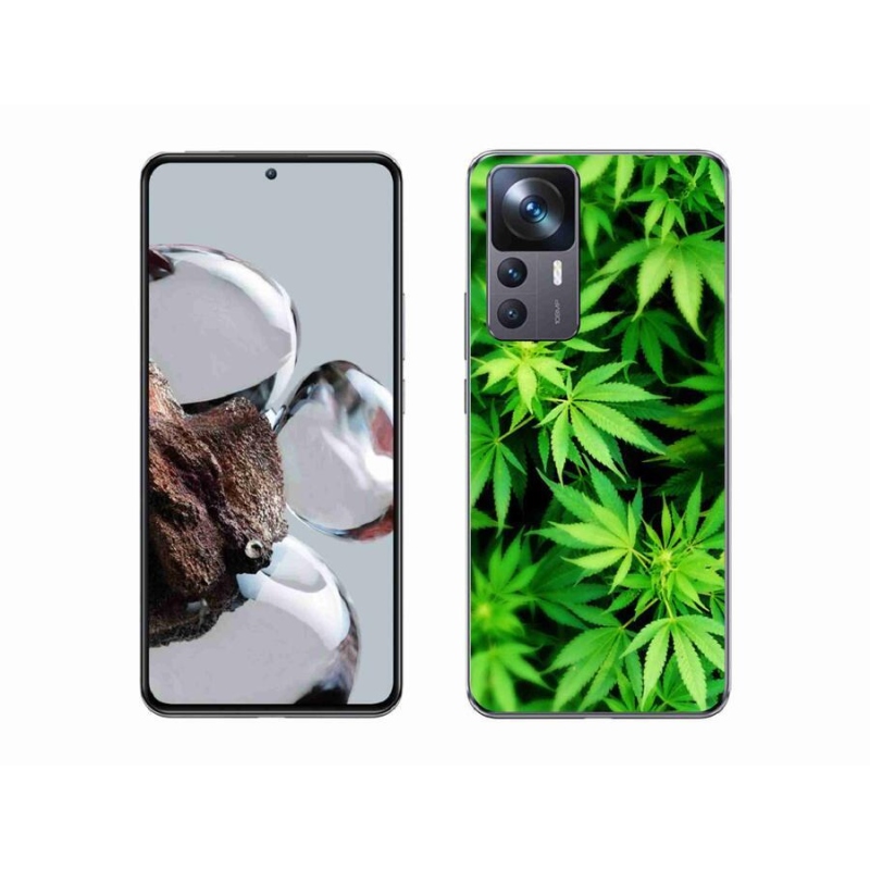 Gelový kryt mmCase na mobil Xiaomi 12T Pro - konopí 3