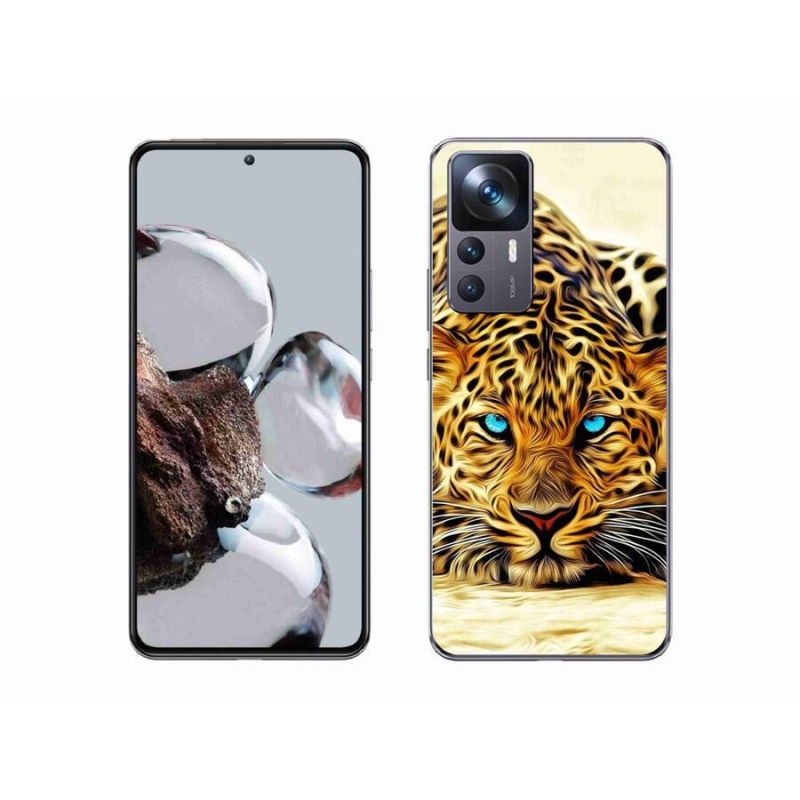 Gelový kryt mmCase na mobil Xiaomi 12T Pro - kreslený tygr