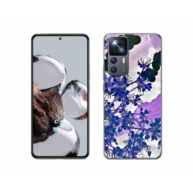 Gelový kryt mmCase na mobil Xiaomi 12T Pro - květ hortenzie