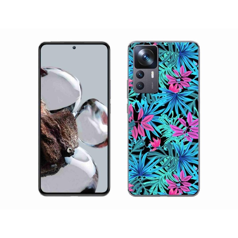 Gelový kryt mmCase na mobil Xiaomi 12T Pro - květiny 3