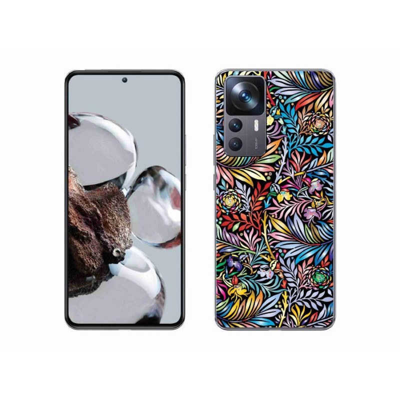 Gelový kryt mmCase na mobil Xiaomi 12T Pro - květiny 5