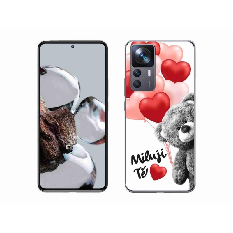 Gelový kryt mmCase na mobil Xiaomi 12T Pro - miluji Tě
