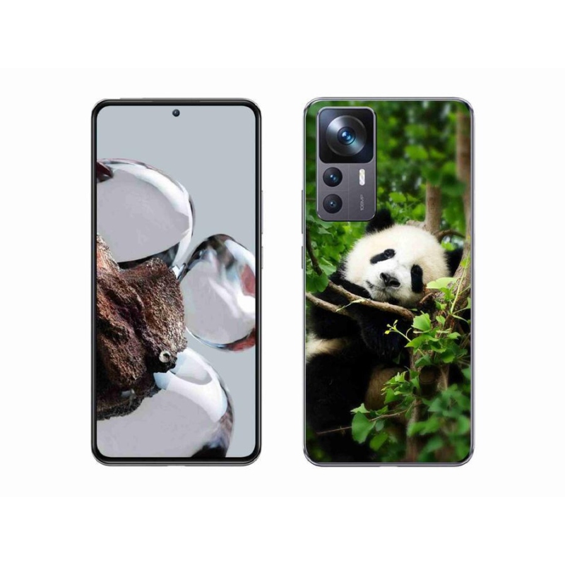 Gelový kryt mmCase na mobil Xiaomi 12T Pro - panda