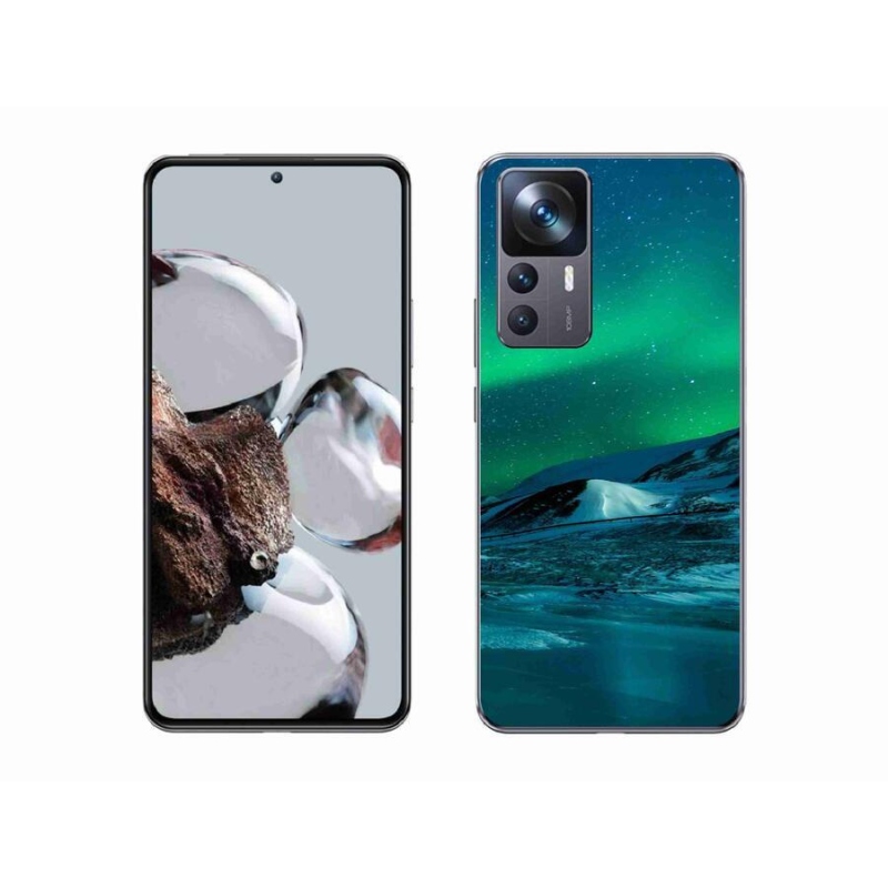 Gelový kryt mmCase na mobil Xiaomi 12T Pro - polární záře