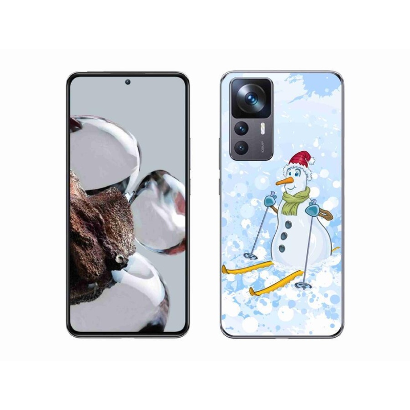 Gelový kryt mmCase na mobil Xiaomi 12T Pro - sněhulák
