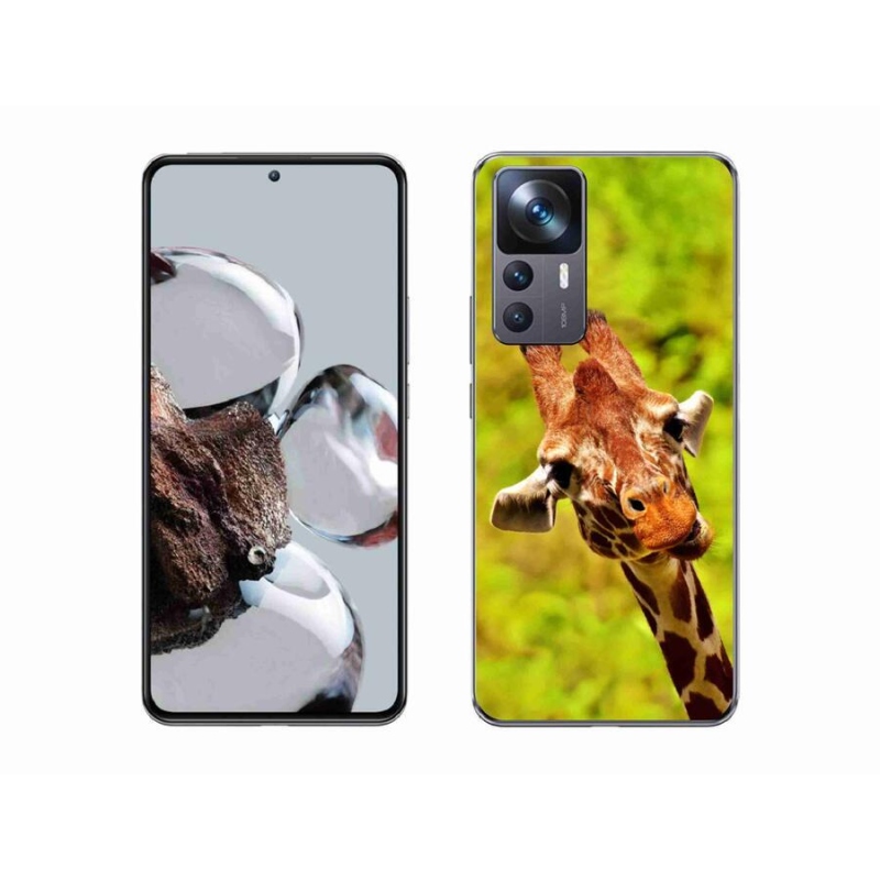 Gelový kryt mmCase na mobil Xiaomi 12T Pro - žirafa
