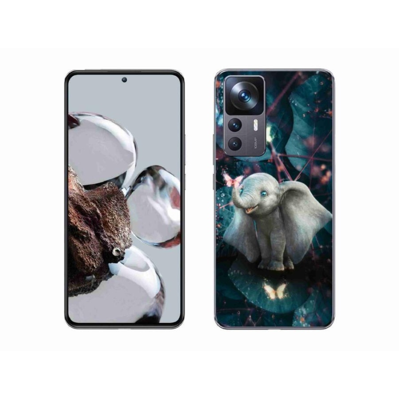 Gelový kryt mmCase na mobil Xiaomi 12T - roztomilý slon