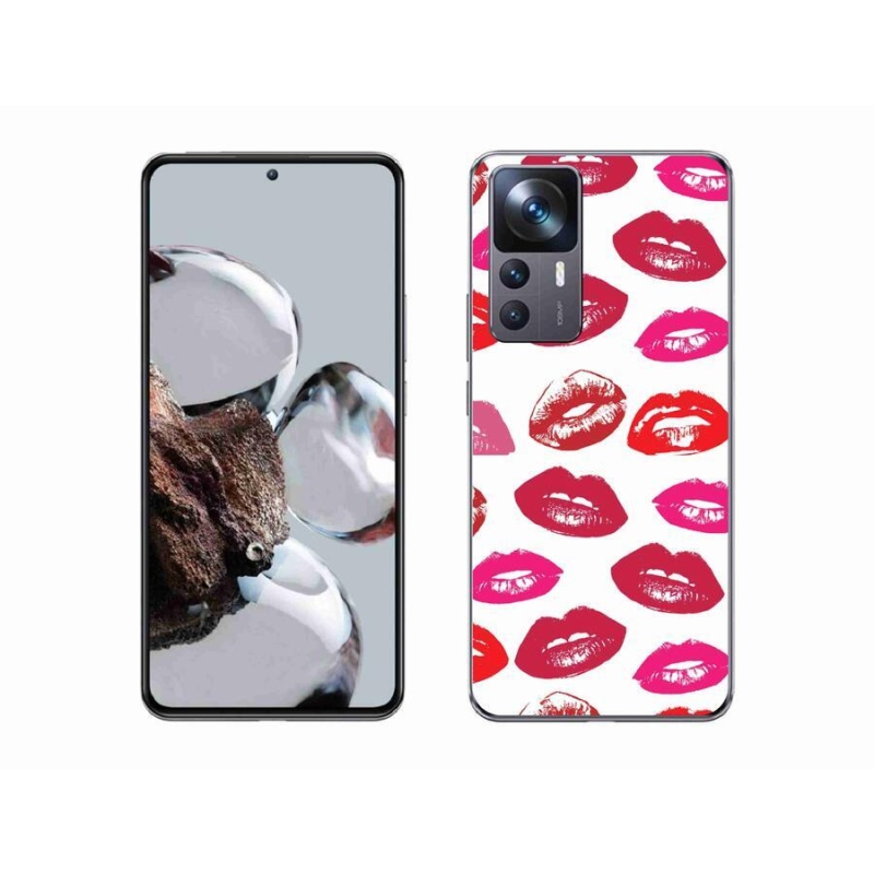 Gelový kryt mmCase na mobil Xiaomi 12T - rty