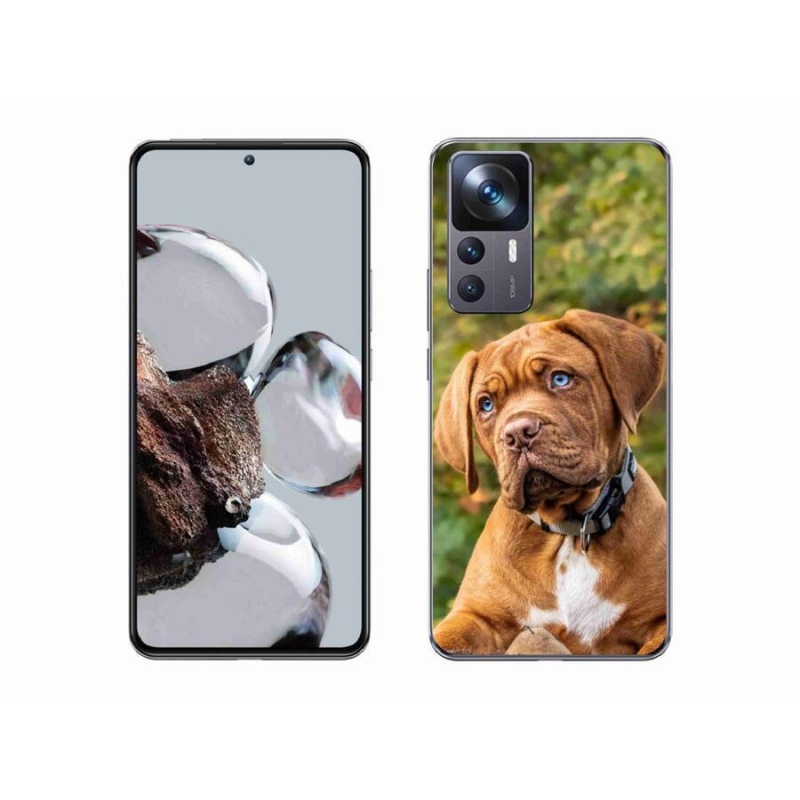 Gelový kryt mmCase na mobil Xiaomi 12T - štěně