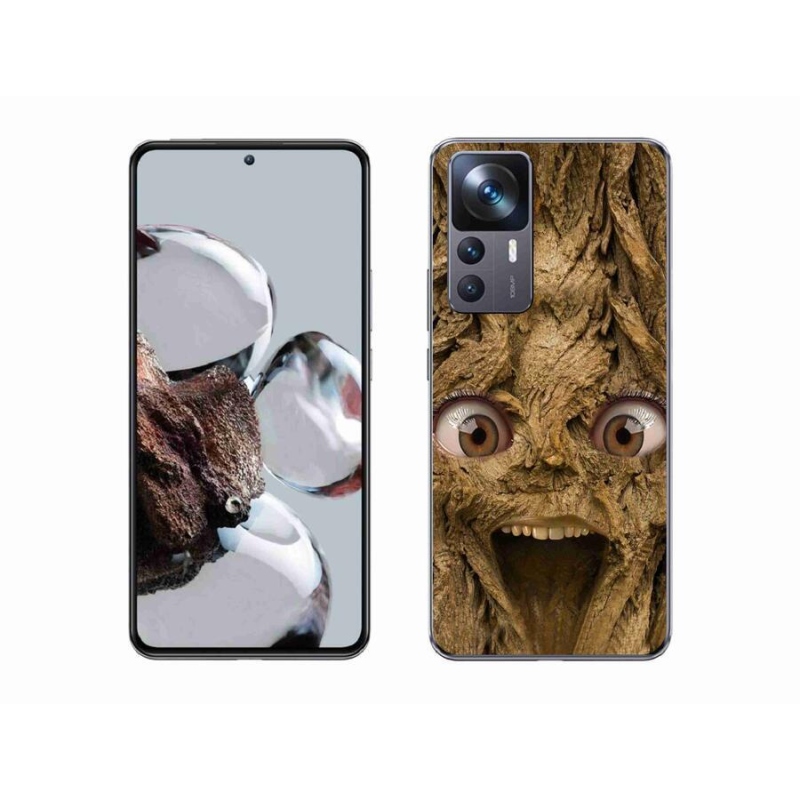 Gelový kryt mmCase na mobil Xiaomi 12T - veselý strom s očima