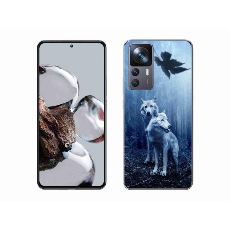 Gelový kryt mmCase na mobil Xiaomi 12T - vlci v lese