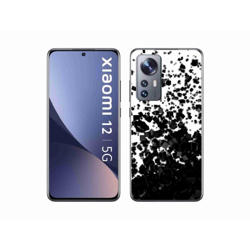 Gelový kryt mmCase na mobil Xiaomi 12X - abstraktní vzor 1
