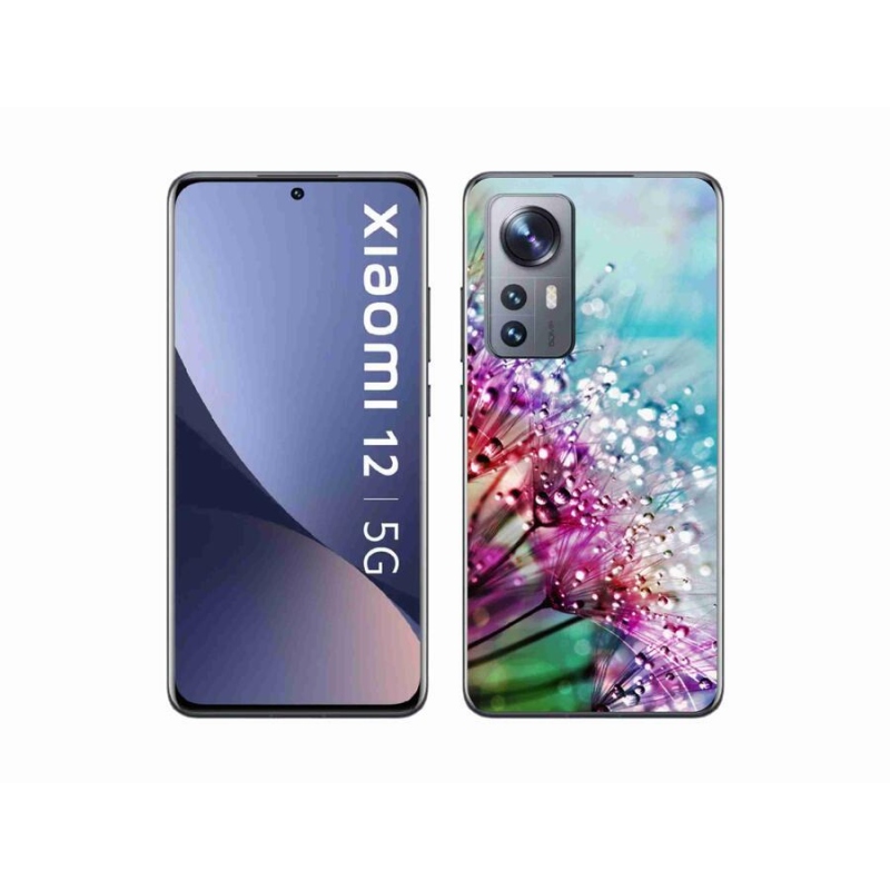 Gelový kryt mmCase na mobil Xiaomi 12X - barevné květy
