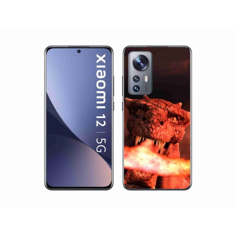 Gelový kryt mmCase na mobil Xiaomi 12X - drak