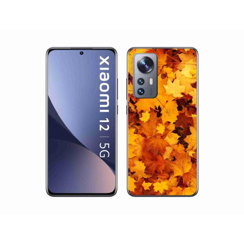 Gelový kryt mmCase na mobil Xiaomi 12X - javorové listy