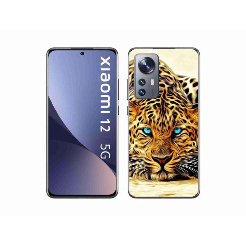 Gelový kryt mmCase na mobil Xiaomi 12X - kreslený tygr