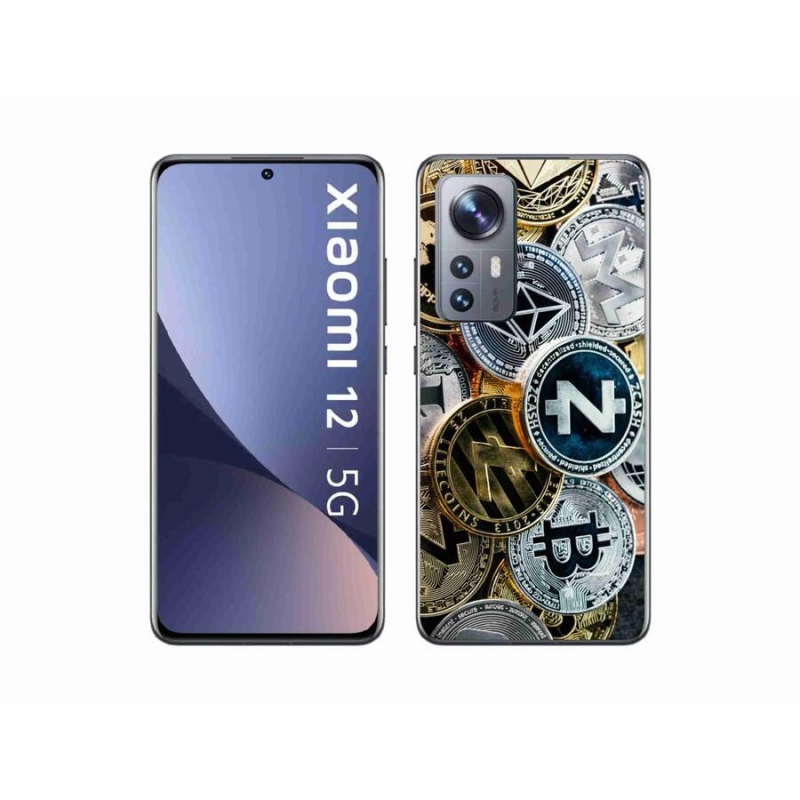 Gelový kryt mmCase na mobil Xiaomi 12X - kryptoměny