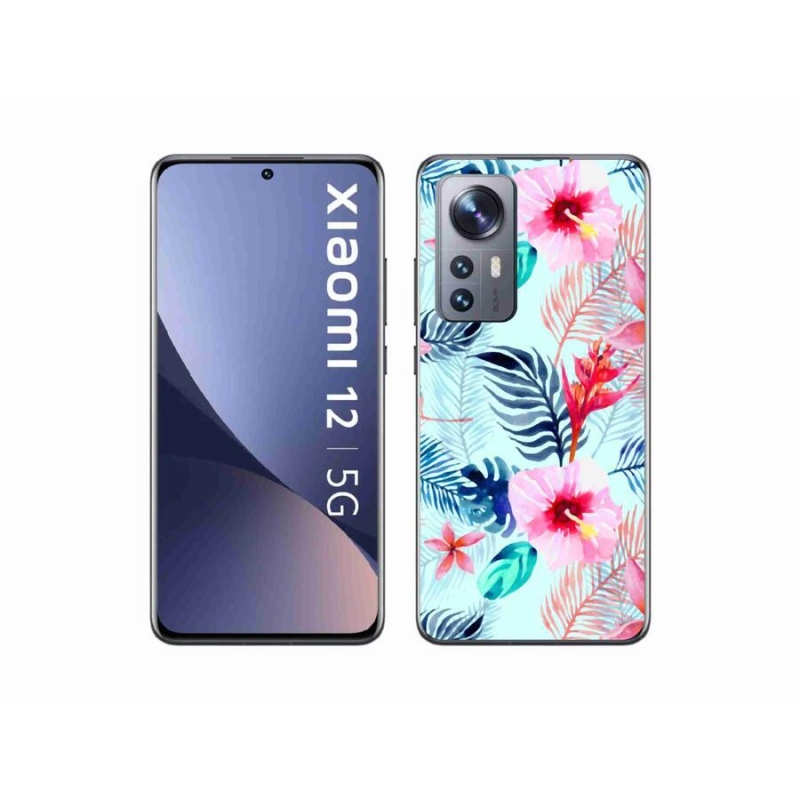 Gelový kryt mmCase na mobil Xiaomi 12X - květiny