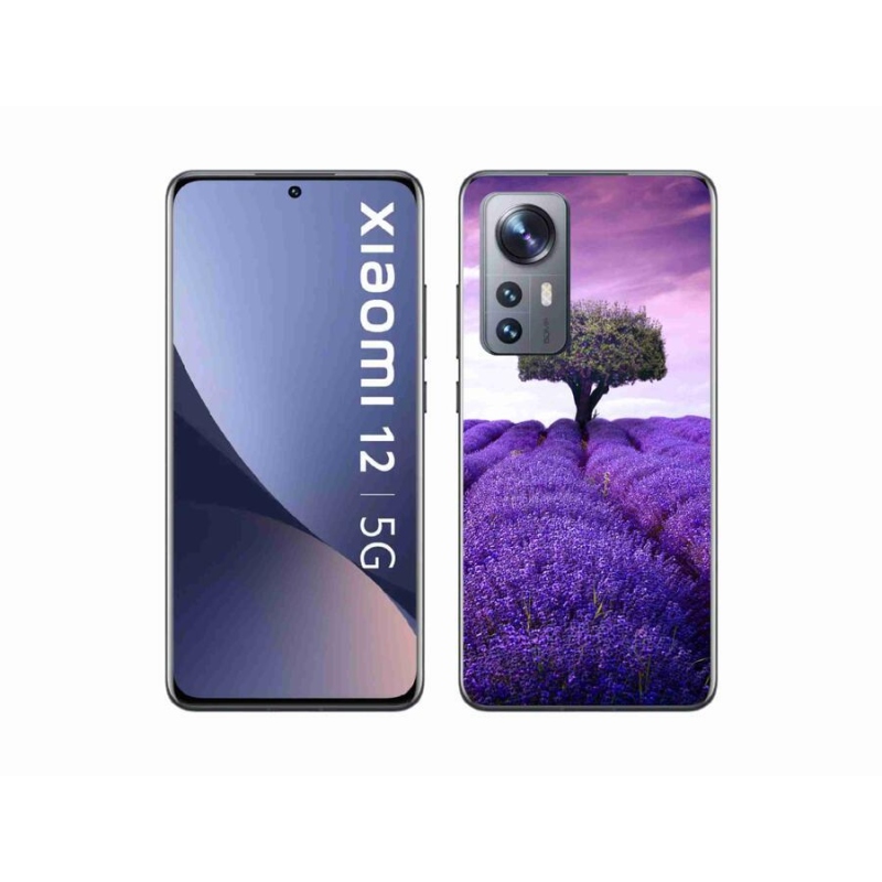 Gelový kryt mmCase na mobil Xiaomi 12X - levandulová louka