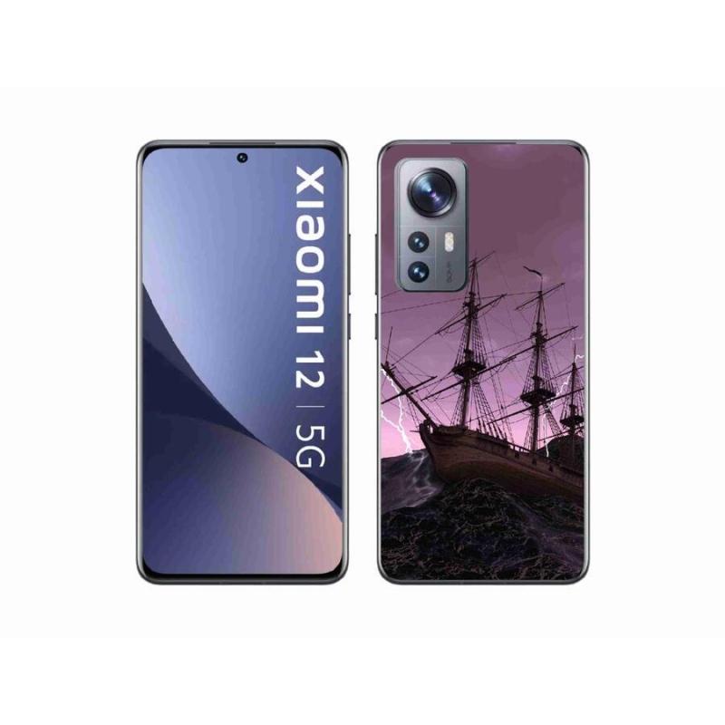 Gelový kryt mmCase na mobil Xiaomi 12X - loď v bouři
