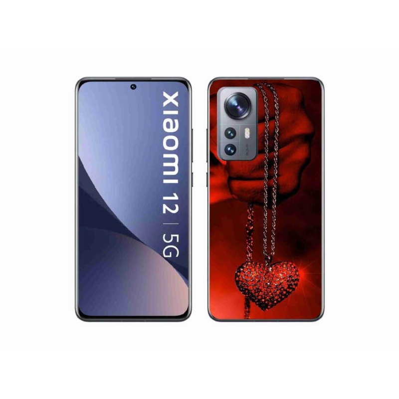 Gelový kryt mmCase na mobil Xiaomi 12X - náhrdelník