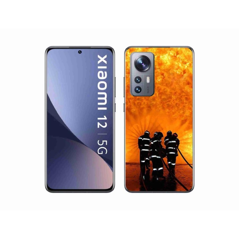 Gelový kryt mmCase na mobil Xiaomi 12X - požár