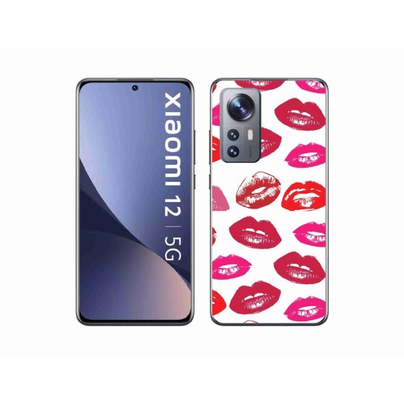 Gelový kryt mmCase na mobil Xiaomi 12X - rty