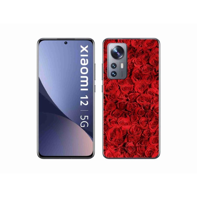 Gelový kryt mmCase na mobil Xiaomi 12X - růže