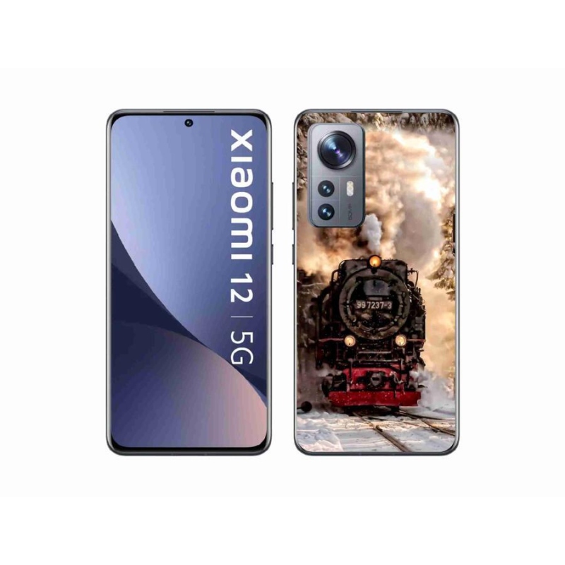 Gelový kryt mmCase na mobil Xiaomi 12X - vlak