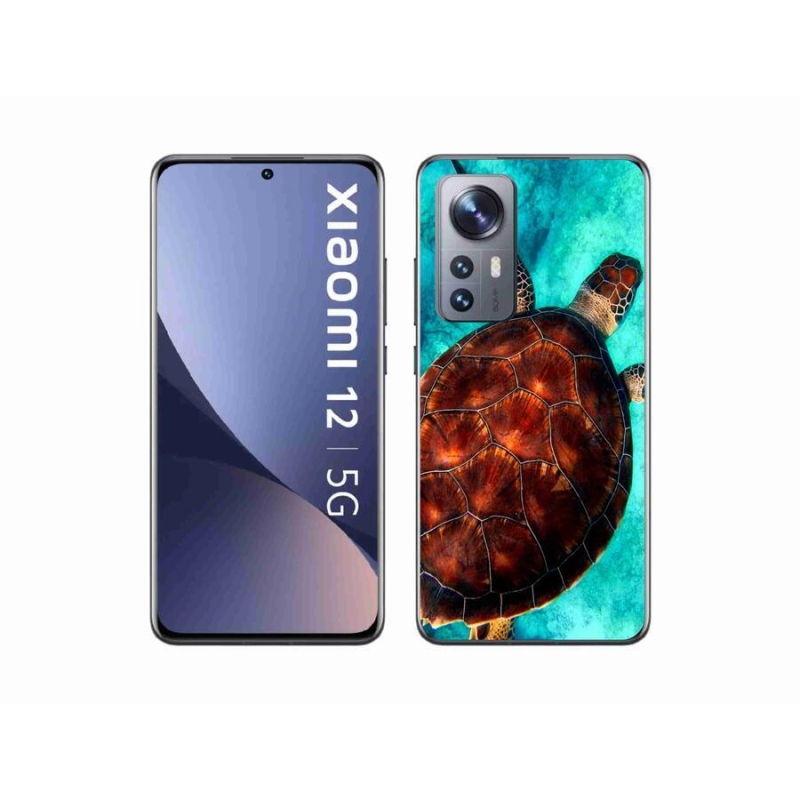 Gelový kryt mmCase na mobil Xiaomi 12X - želva